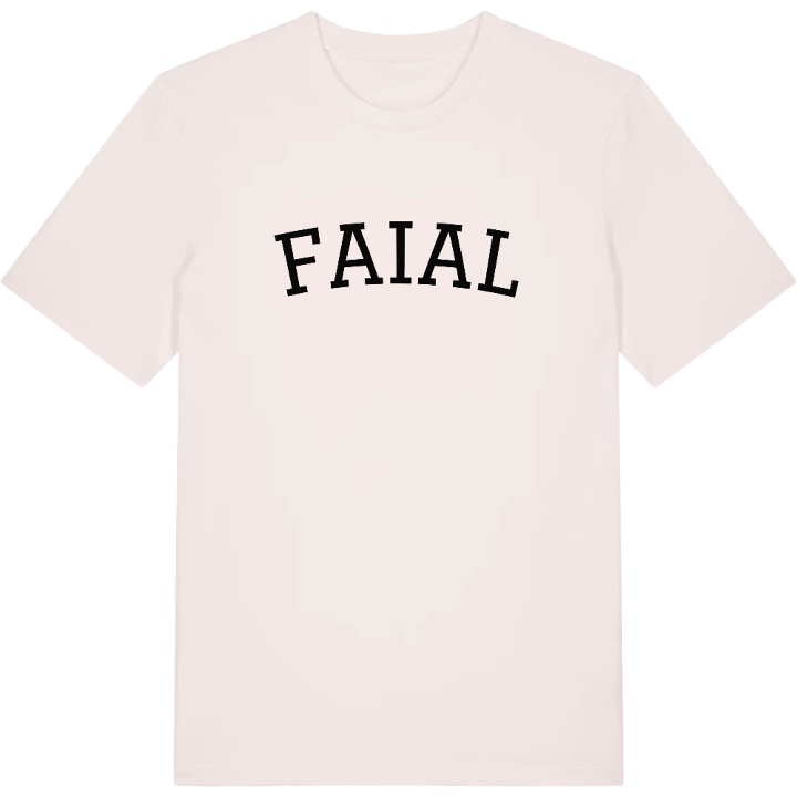 Faial böjd t-shirt – t-shirt från PinShirt