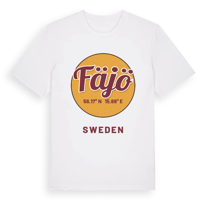 Fäjö cirkel t-shirt – t-shirt från PinShirt