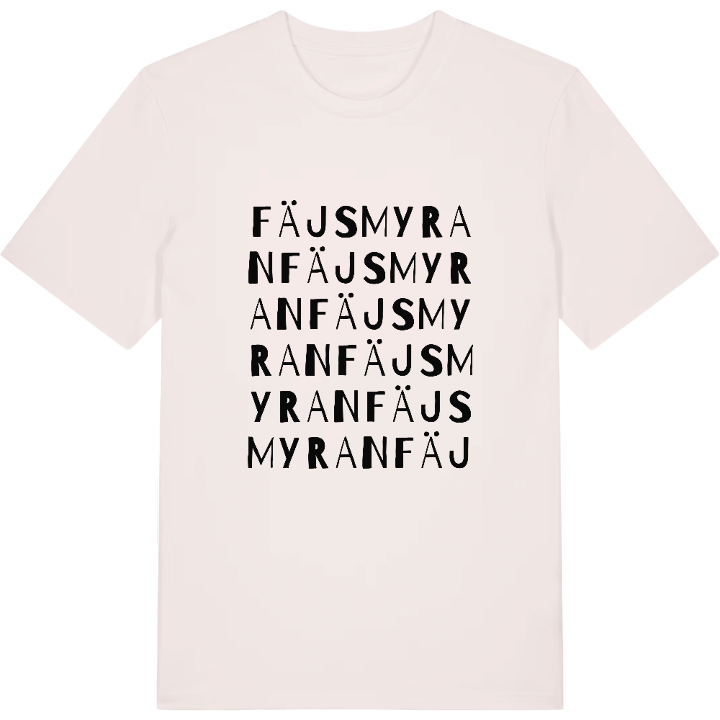 Fäjsmyran ordlek t-shirt – t-shirt från PinShirt
