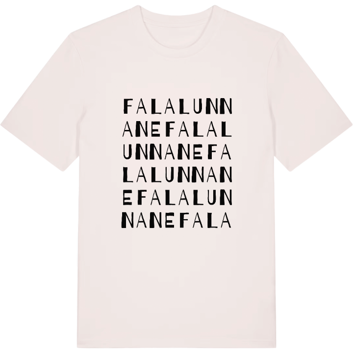 Falalunnane ordlek t-shirt – t-shirt från PinShirt