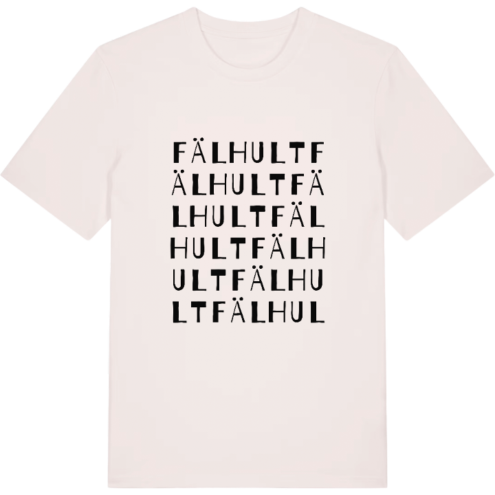 Fälhult ordlek t-shirt – t-shirt från PinShirt
