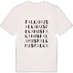 Falkahus ordlek t-shirt
