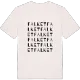 Falket ordlek t-shirt