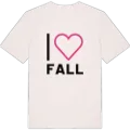 Jag älskar Fall t-shirt stort tryck
