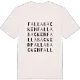 Fallabacken ordlek t-shirt