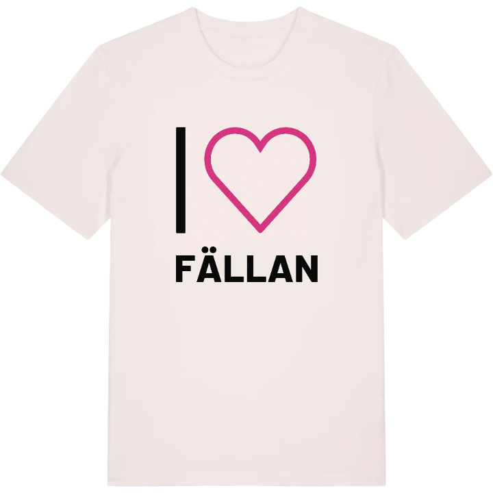 Jag älskar Fällan t-shirt stort tryck – t-shirt från PinShirt