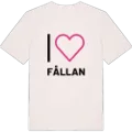 Jag älskar Fållan t-shirt stort tryck