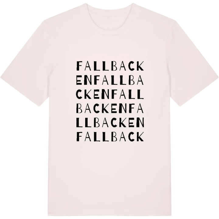 Fallbacken ordlek t-shirt – t-shirt från PinShirt