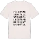 Fällestrand ordlek t-shirt