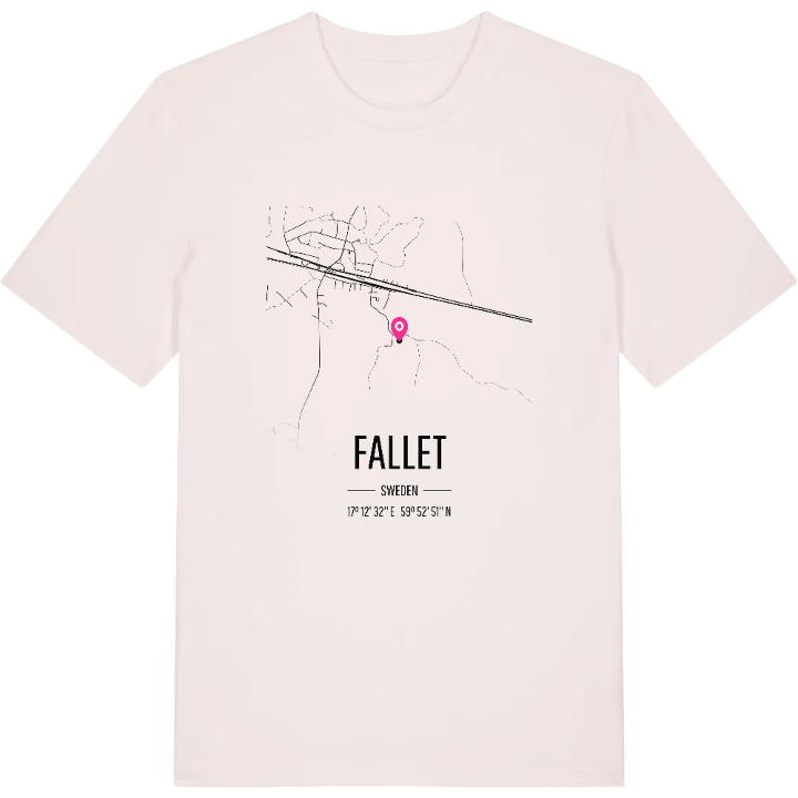 Fallet karta t-shirt – t-shirt från PinShirt