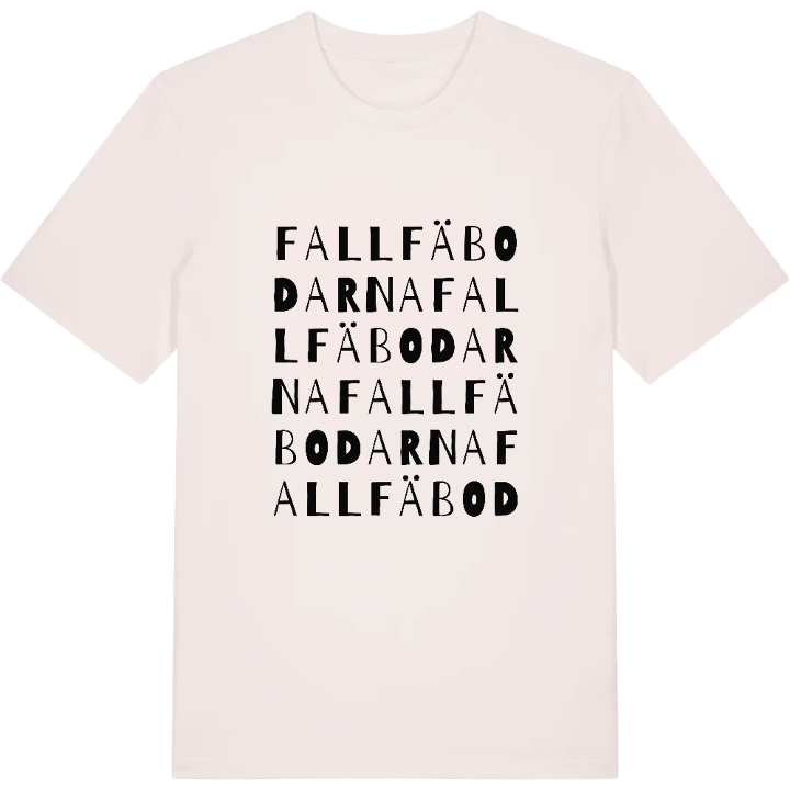 Fallfäbodarna ordlek t-shirt – t-shirt från PinShirt