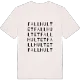 Fallhultet ordlek t-shirt