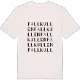Fallkullen ordlek t-shirt