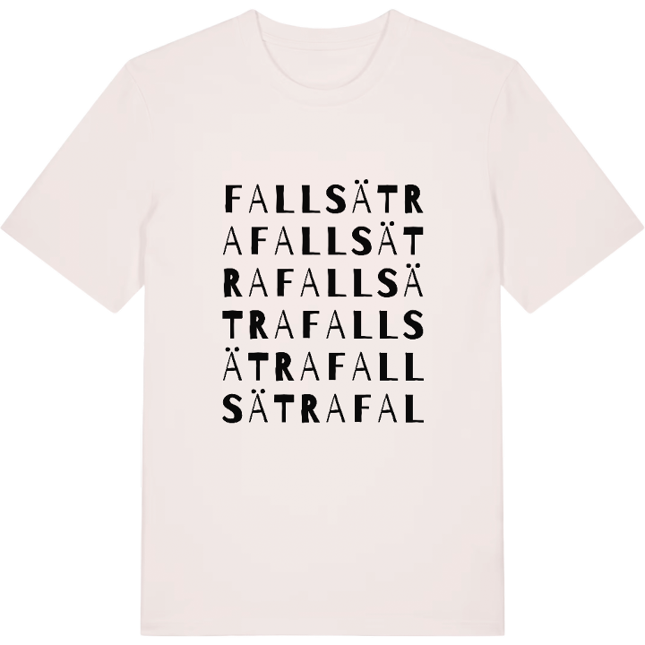 Fallsätra ordlek t-shirt – t-shirt från PinShirt