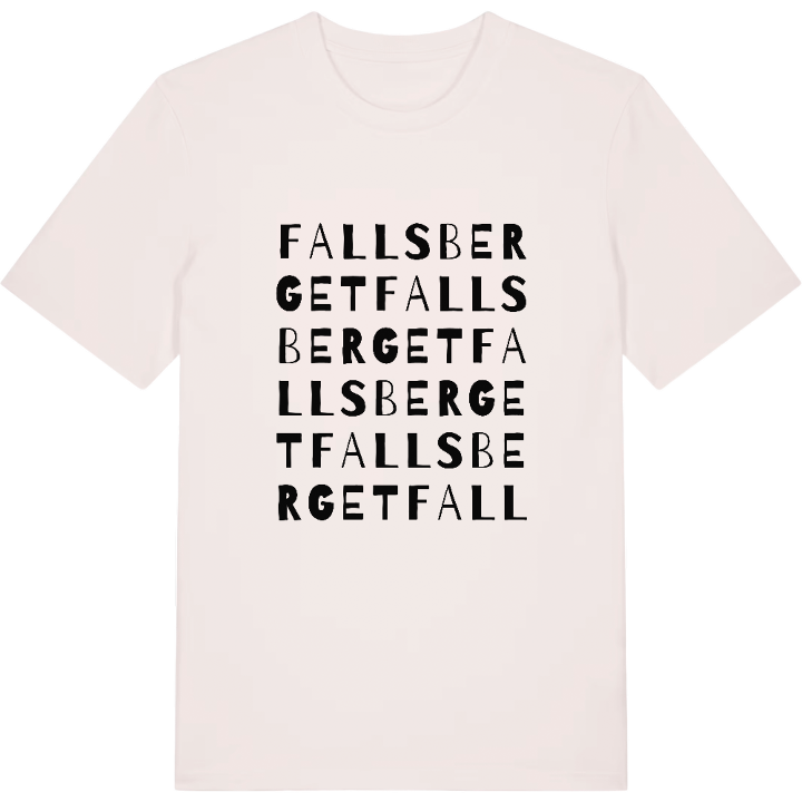 Fallsberget ordlek t-shirt – t-shirt från PinShirt