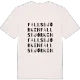 Fallsbjörken ordlek t-shirt