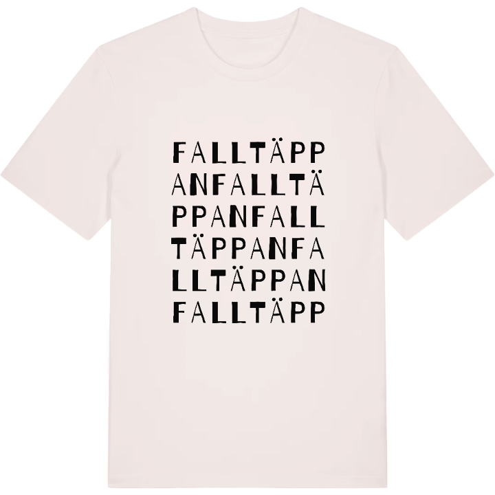 Falltäppan ordlek t-shirt – t-shirt från PinShirt