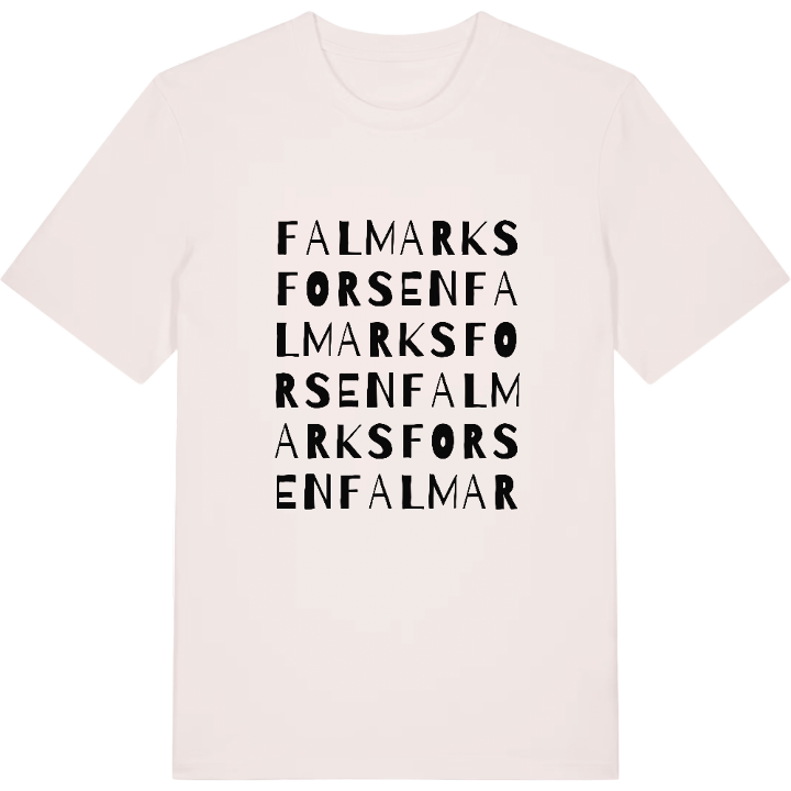 Falmarksforsen ordlek t-shirt – t-shirt från PinShirt
