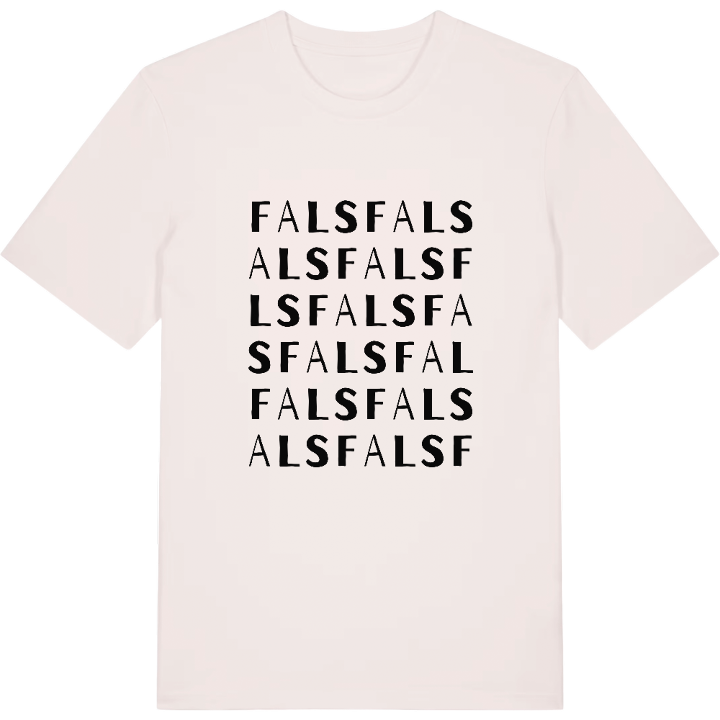 Fals ordlek t-shirt – t-shirt från PinShirt