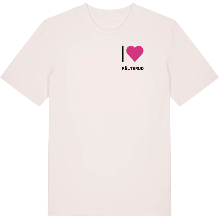 Jag älskar Fälterud t-shirt litet tryck – t-shirt från PinShirt