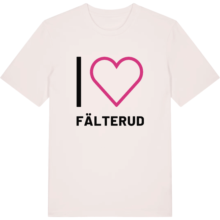Jag älskar Fälterud t-shirt stort tryck – t-shirt från PinShirt