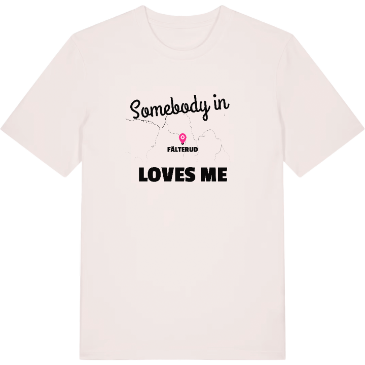 Någon i Fälterud älskar mig t-shirt – t-shirt från PinShirt