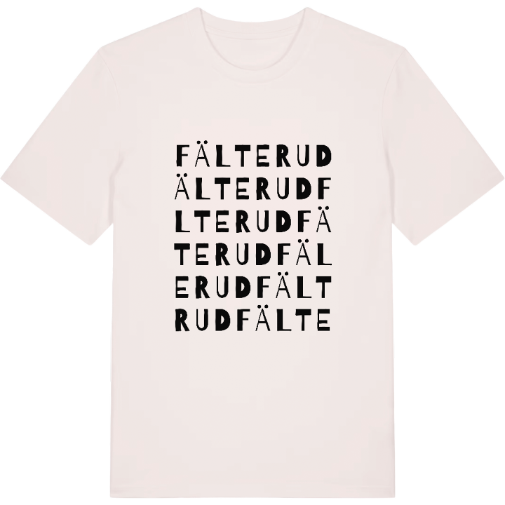 Fälterud ordlek t-shirt – t-shirt från PinShirt