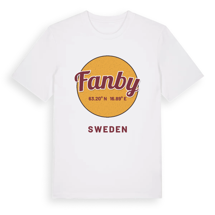 Fanby cirkel t-shirt – t-shirt från PinShirt