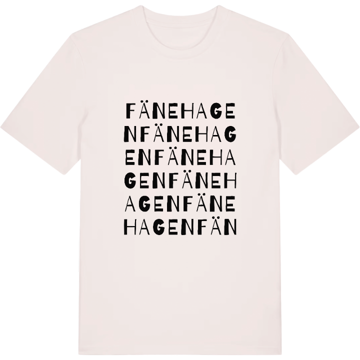 Fänehagen ordlek t-shirt – t-shirt från PinShirt
