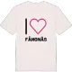 Jag älskar Fångnäs t-shirt stort tryck
