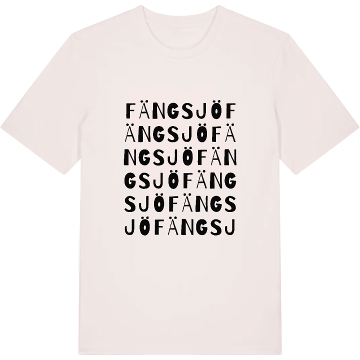 Fängsjö ordlek t-shirt – t-shirt från PinShirt