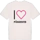 Jag älskar Fångsved t-shirt stort tryck
