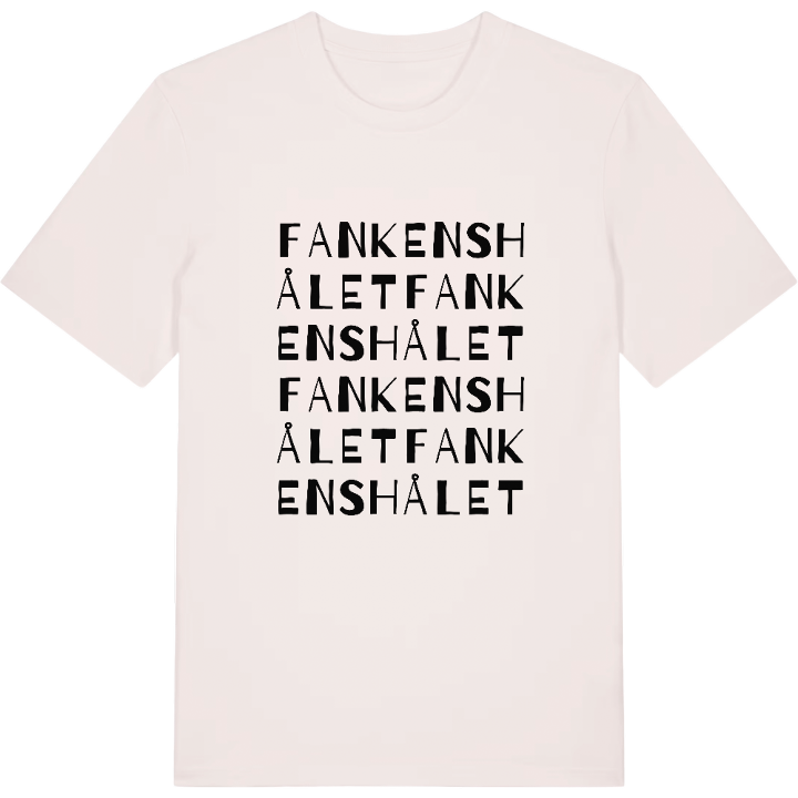Fankenshålet ordlek t-shirt – t-shirt från PinShirt