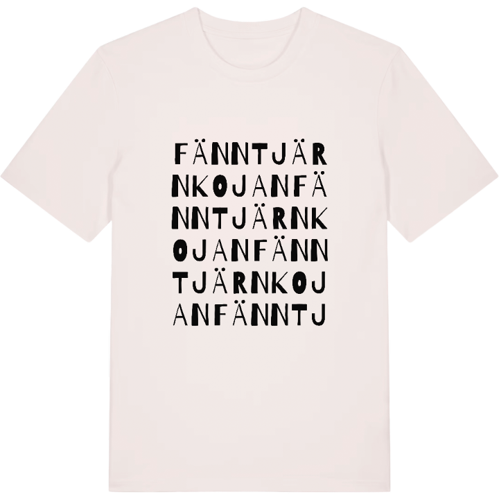 Fänntjärnkojan ordlek t-shirt – t-shirt från PinShirt
