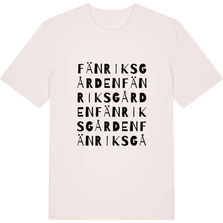 Fänriksgården ordlek t-shirt – t-shirt från PinShirt