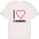 Jag älskar Fansmo t-shirt stort tryck