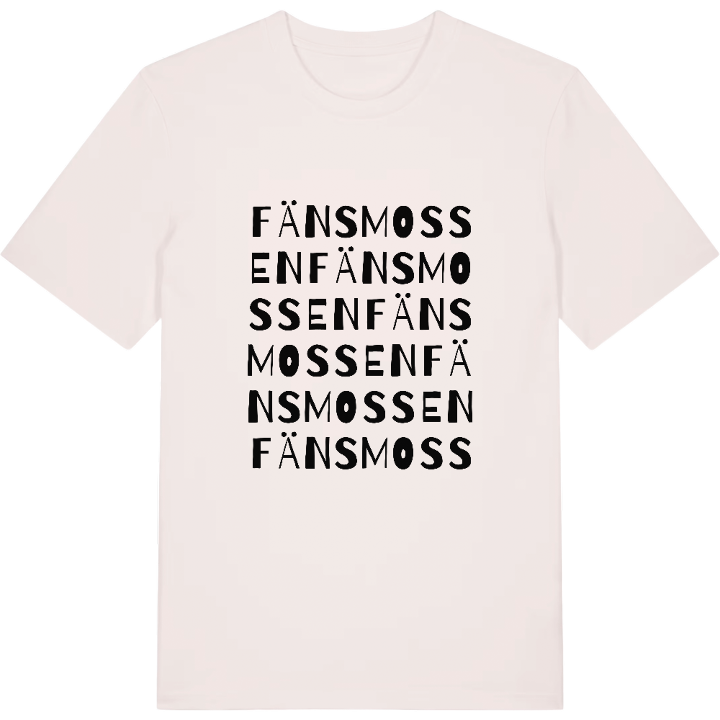 Fänsmossen ordlek t-shirt – t-shirt från PinShirt