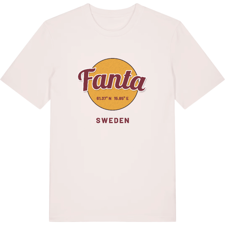 Fanta cirkel t-shirt – t-shirt från PinShirt