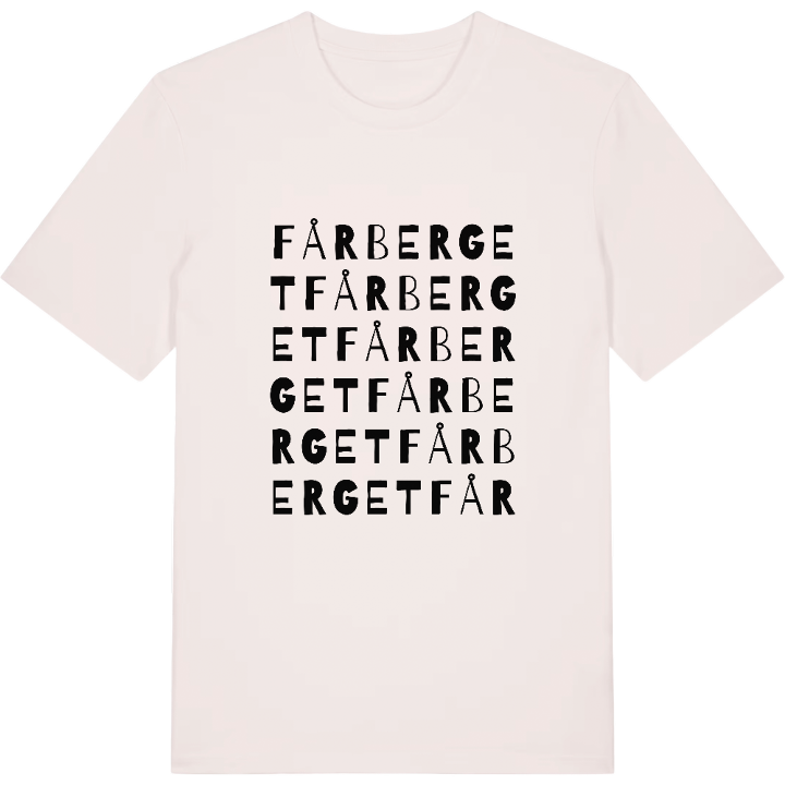 Fårberget ordlek t-shirt – t-shirt från PinShirt