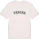 Färgås böjd t-shirt