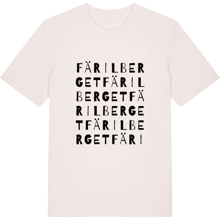 Färilberget ordlek t-shirt – t-shirt från PinShirt