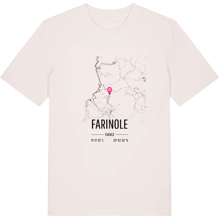 Farinole karta t-shirt – t-shirt från PinShirt