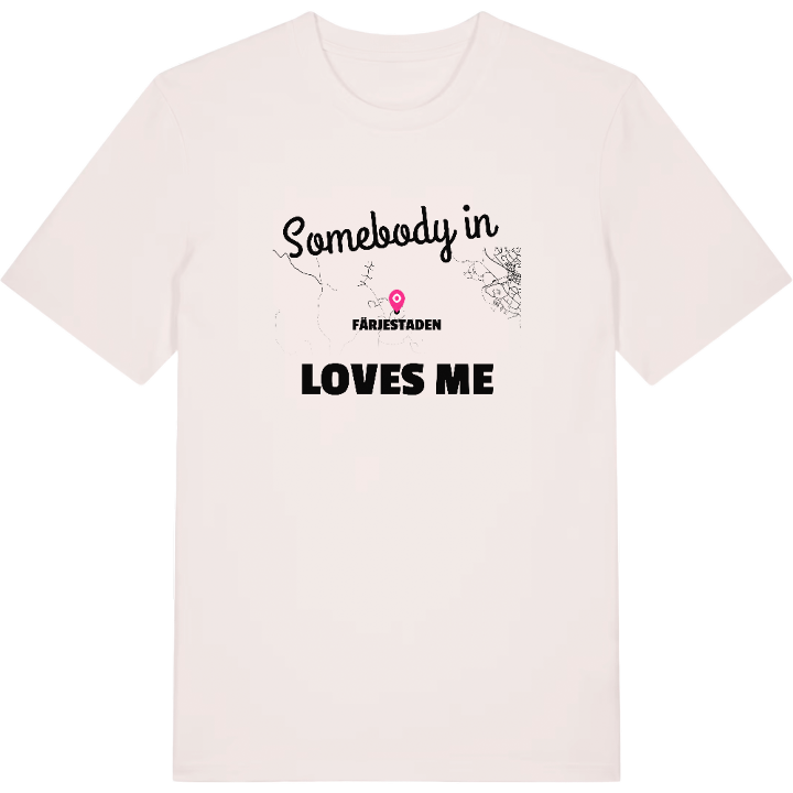 Någon i Färjestaden älskar mig t-shirt – t-shirt från PinShirt