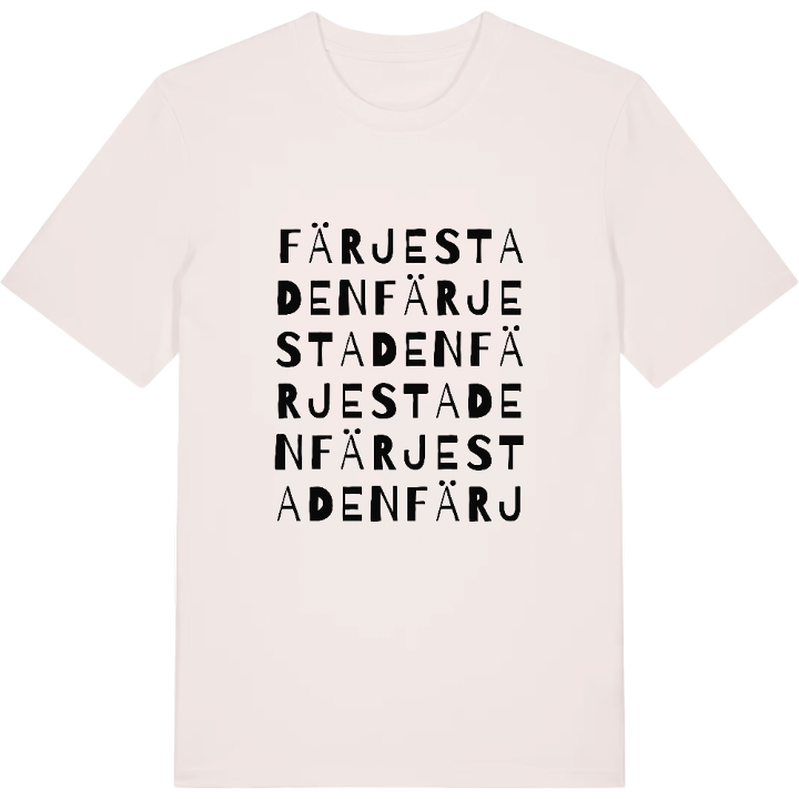 Färjestaden ordlek t-shirt – t-shirt från PinShirt