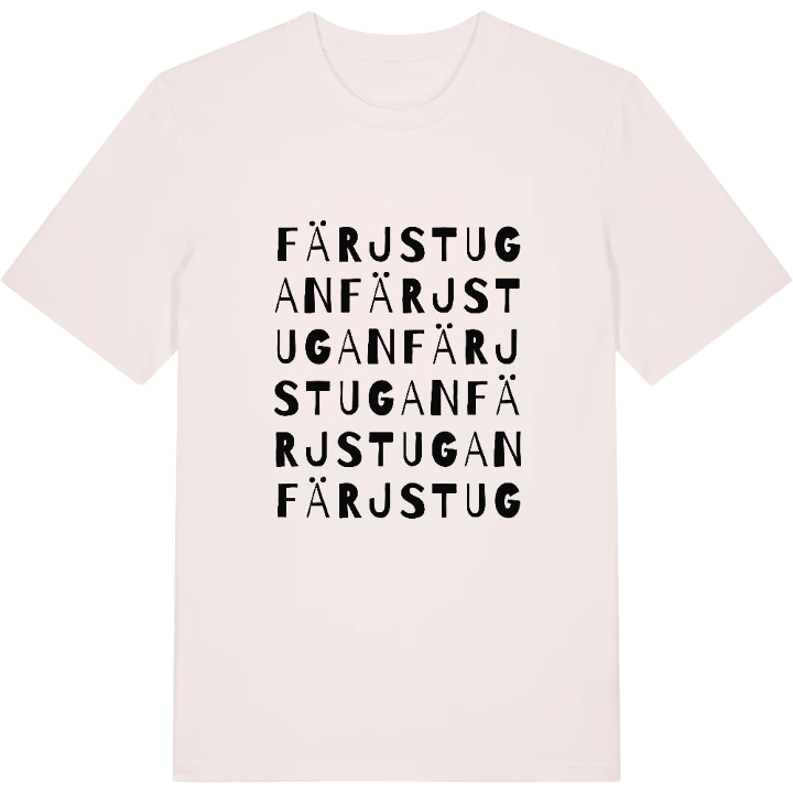Färjstugan ordlek t-shirt – t-shirt från PinShirt