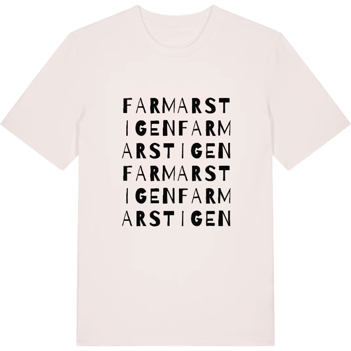 Farmarstigen ordlek t-shirt – t-shirt från PinShirt