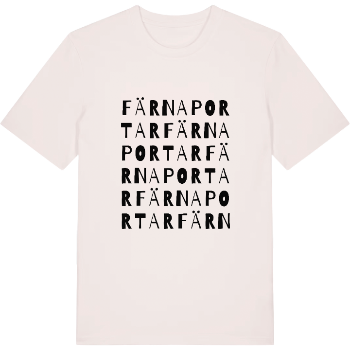 Färna portar ordlek t-shirt – t-shirt från PinShirt