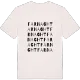 Farnaght ordlek t-shirt