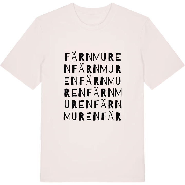 Färnmuren ordlek t-shirt – t-shirt från PinShirt