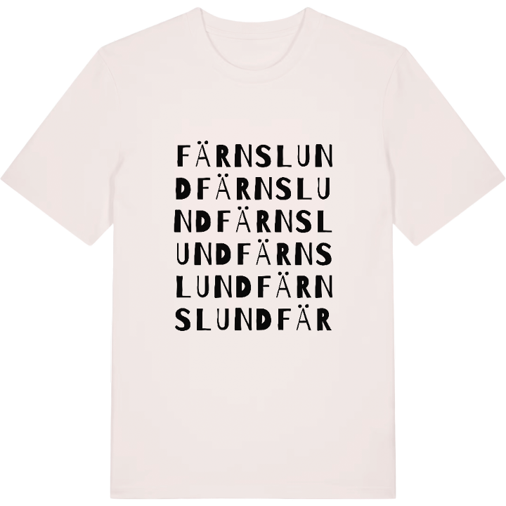 Färnslund ordlek t-shirt – t-shirt från PinShirt